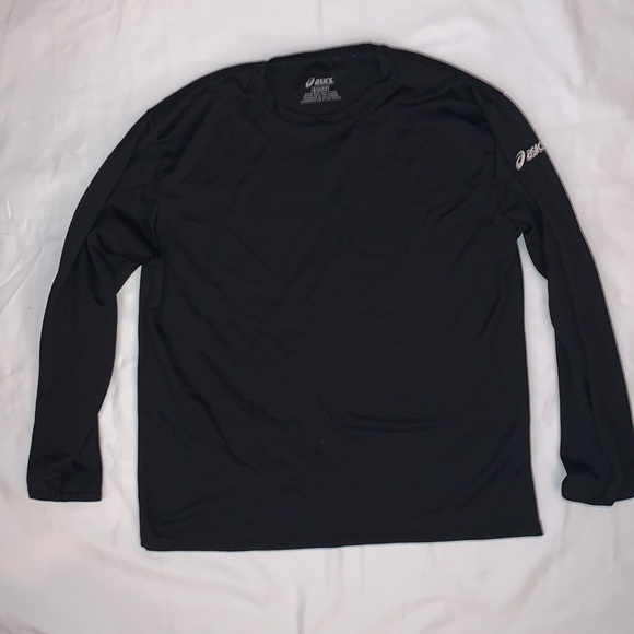 ASICS Mens Ready-Set Long Sleeve Athletic Tee - Picture 6 of 13